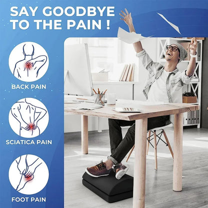 Ergonomische Fußstütze aus Memory Foam | Comfort Eden