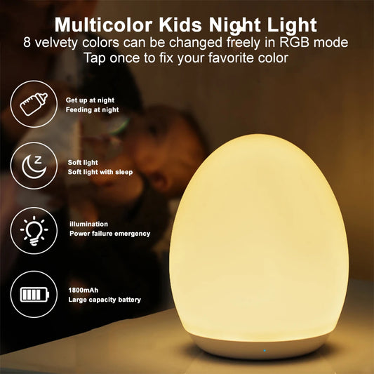 LED Nachtlicht in Ei-Form | Comfort Eden