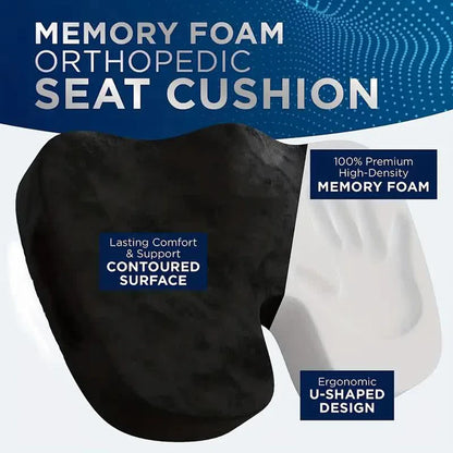Orthopädisches U-förmiges Sitzkissen aus Memory Foam | Comfort Eden