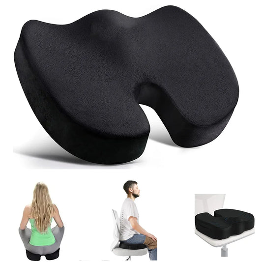 Orthopädisches U-förmiges Sitzkissen aus Memory Foam | Comfort Eden